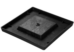 Miska pod kvetin�� pre Superior 33 cm �ierna