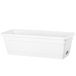 Kvetin�� plastov� Iris 50 cm, biely