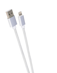 K�bel USB-A na Lightning 1m biely
