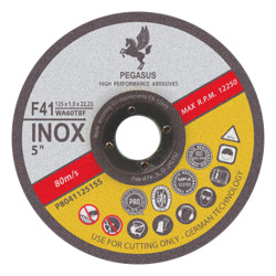 Kot rezn na nerez PEGASUS INOX 150 x 1,6 mm