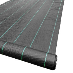 Textília tkaná proti burine 2x50 m 100g/m2