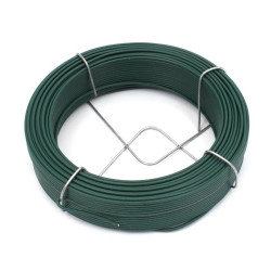 Drôt viazací zelený PVC 0,8mmx75 m RAL6005