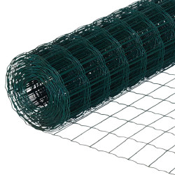 Pletivo zvran 1,5x25m 2,0/2,5mm Zn+PVC  oko50x60mm RAL6005