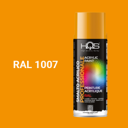 Farba v spreji akrylov HQS RAL 1007 leskl 400ml