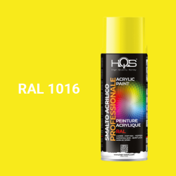 Farba v spreji akrylov HQS RAL 1016 leskl 400ml