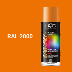 Farba v spreji akrylov HQS RAL 2000 leskl 400ml