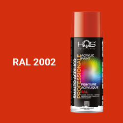 Farba v spreji akrylov HQS RAL 2002 leskl 400ml