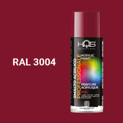 Farba v spreji akrylov HQS RAL 3004 leskl 400ml