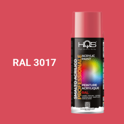 Farba v spreji akrylov HQS RAL 3017 leskl 400ml