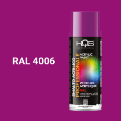 Farba v spreji akrylov HQS RAL 4006 leskl 400ml