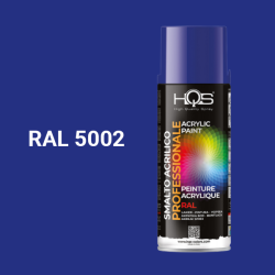 Farba v spreji akrylov HQS RAL 5002 leskl 400ml