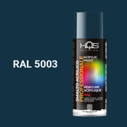 Farba v spreji akrylov HQS RAL 5003 leskl 400ml