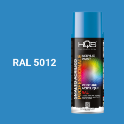 Farba v spreji akrylov HQS RAL 5012 leskl 400ml