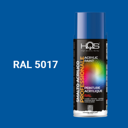 Farba v spreji akrylov HQS RAL 5017 leskl 400ml