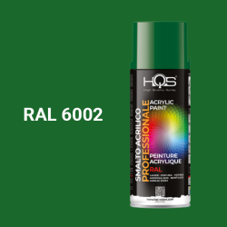 Farba v spreji akrylov HQS RAL 6002 leskl 400ml