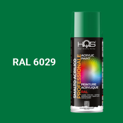 Farba v spreji akrylov HQS RAL 6029 leskl 400ml