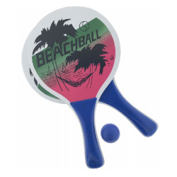 Rakety na pl�ov� tenis s lopti�kou "Beach Ball" (ZE001818)
