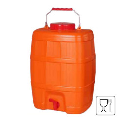 Barel kempingov 20l oranov