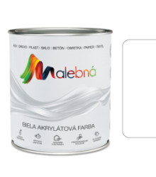 Malebn akryltov farba 0,7 l BIELA (0100)