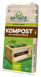 Kompost pre vyvýšené záhony NATURA 50 l