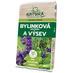 Substrt bylinkov zahrdka a vsev NATURA 10 l