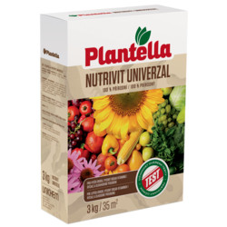 Hnojivo nutrivit universal PLANTELLA 3 kg
