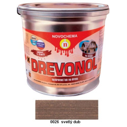 Drevonol tenkovrstv lazra na drevo DUB SVETL 2,5 l