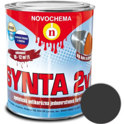 Farba syntetick� Synta 2v1 1805 antracit 0,75 kg