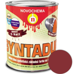 Syntadur 0840 červenohnedá základný syntetický náter 0,9 kg 