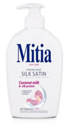 Mydlo tekuté MITIA Silk Satin s dávkovačom 500 ml