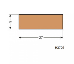 Hranol H2709 27x9x2000 mm