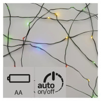 Reaz vianon nano LED 2 AA, 1,9 m, multicolor, asova (ZY1951)