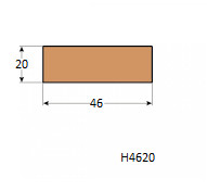 Hranol H4620 46x20x2000 mm