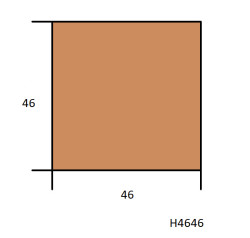Hranol H4646 2m