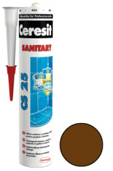 Silikn sanitrny Ceresit CS 25 chocolate 280 ml