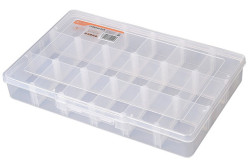 Organizr plastov 310x200x50 mm transparentn TACTIX (320006)