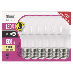 iarovka LED Classic A60 9W E27 tepl biela (ZQ5140.6)