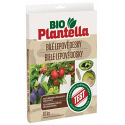 Dosky biele lepov na hmyz BIO PLANTELLA 10 ks