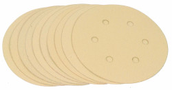 Výsek kruhový brúsny so suchým zipsom 150 mm P80 / 10 ks TACTIX (446733)
