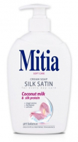 Mydlo tekuté MITIA Silk Satin s dávkovačom 500 ml